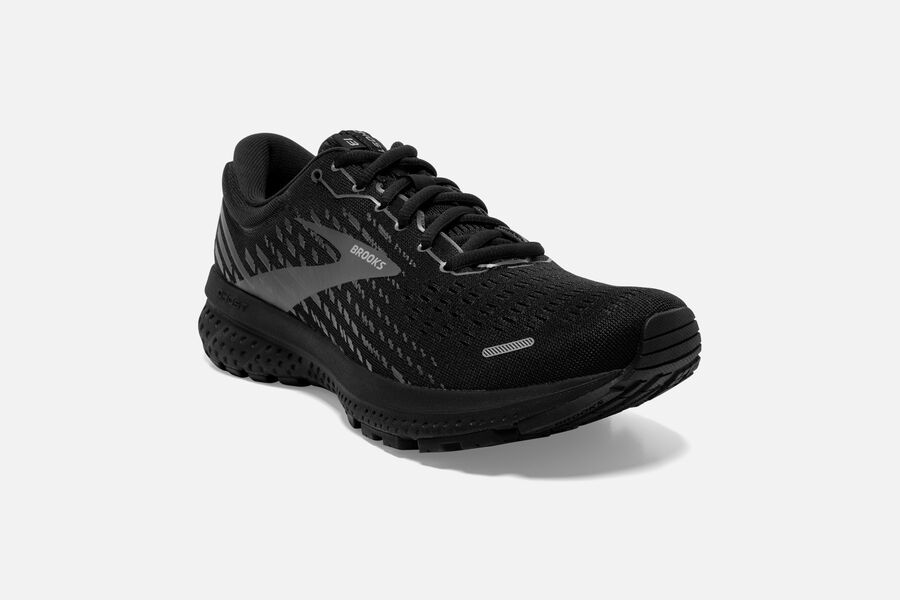 Brooks Israel Ghost 13 Road Running Shoes Womens - Black - TIP-971684